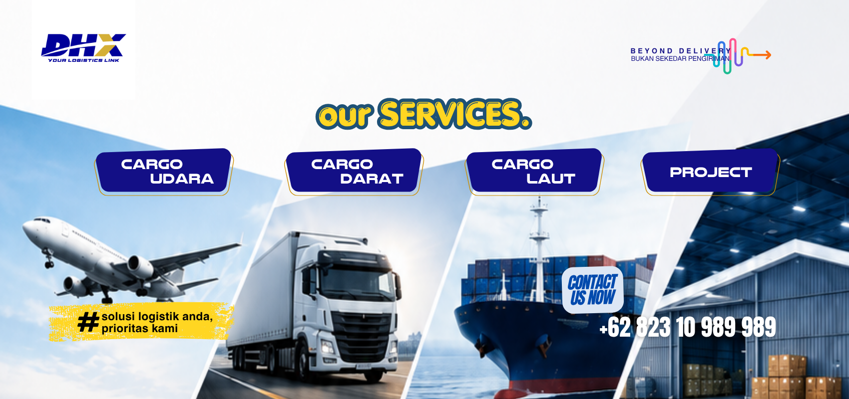 Banner logistik DHX