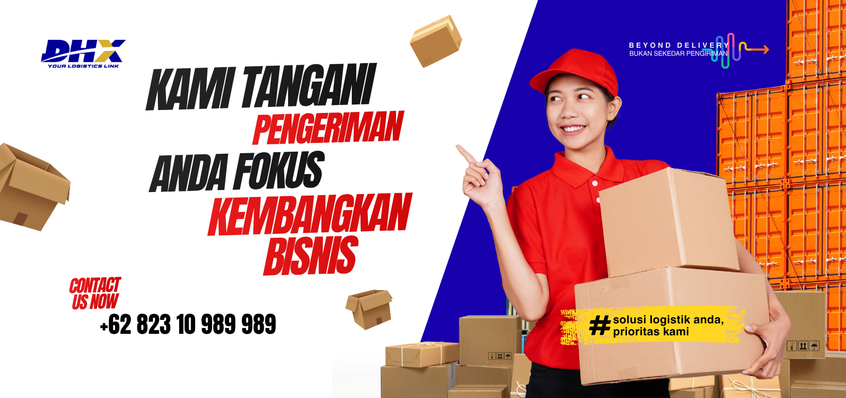 Banner logistik DHX